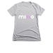 Logo 2, a Dark Heather Grey Women's Slim Fit Tee