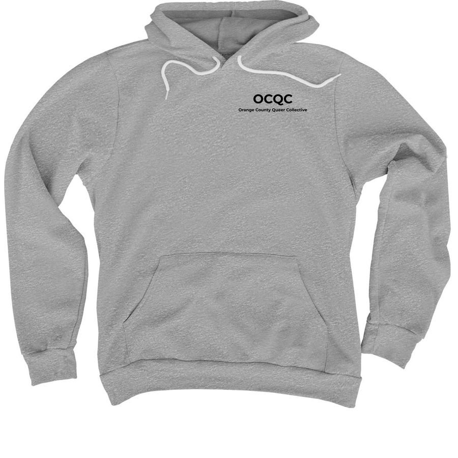 orange county pride tee, a Athletic Heather Premium Pullover Hoodie
