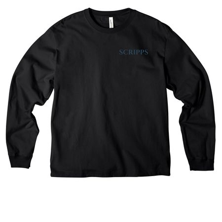 Work wear, a Black Unisex Heavyweight Long Sleeve Tee
