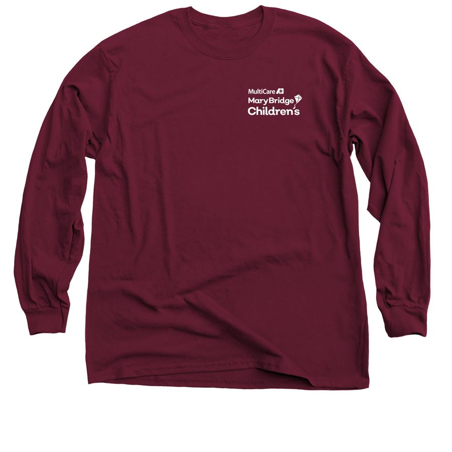 NICU Holiday shirt, a Maroon Classic Long Sleeve Tee