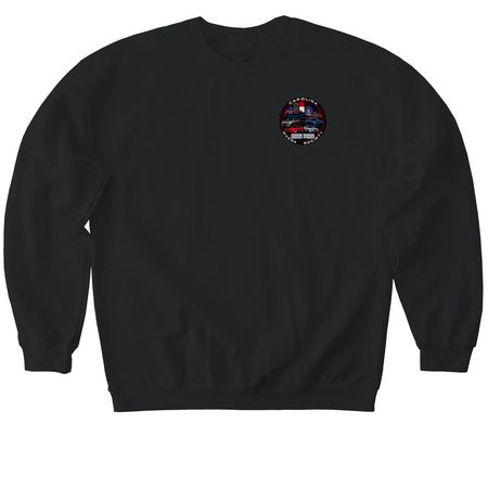 Where it Starts, a Black Softstyle Crewneck Sweatshirt