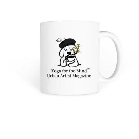 URBAN ARTIST MAGAZINE, a White Coffee Mug