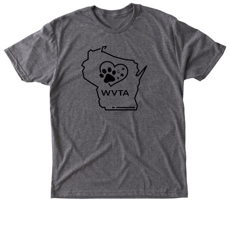 T-shirts - black logo, a Premium Heather Triblend Unisex Tee