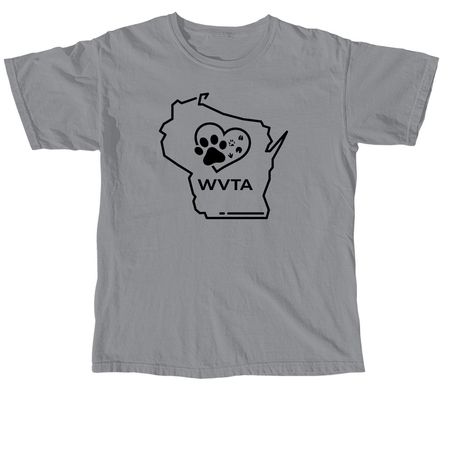 T-shirts - black logo, a Granite Comfort Colors Unisex Tee