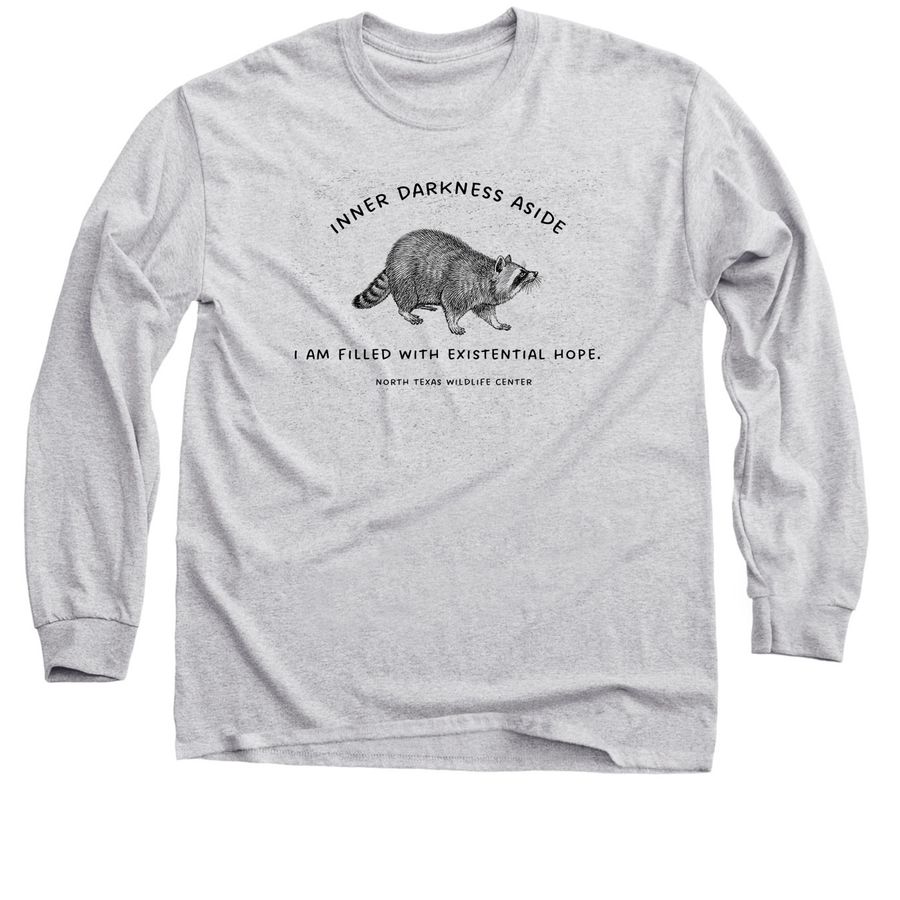 Inner Darkness Aside, a Sport Grey Classic Long Sleeve Tee