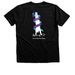 Team Jevandre 2026, a Black Heather Premium Unisex Tee (back-view)