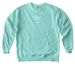 Arthrogryposis awareness, script with bow, a Chalky Mint Comfort Colors Crewneck Sweatshirt