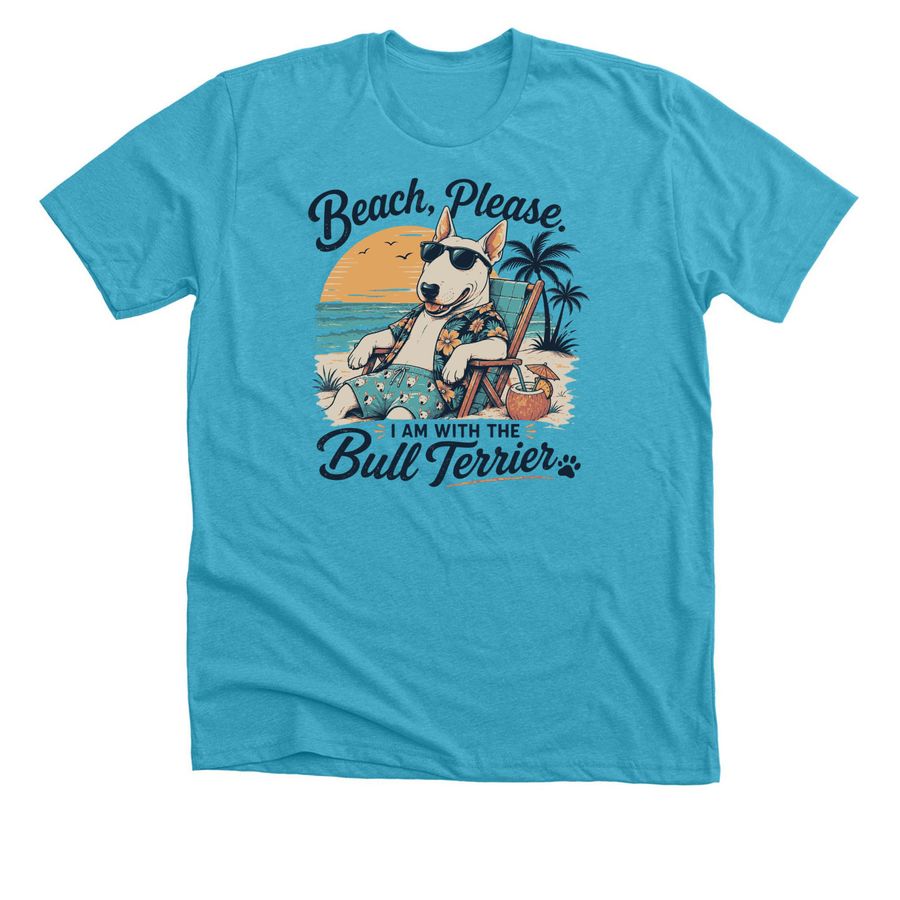 Beach Wear 2026, a Heather Aqua Premium Unisex Tee
