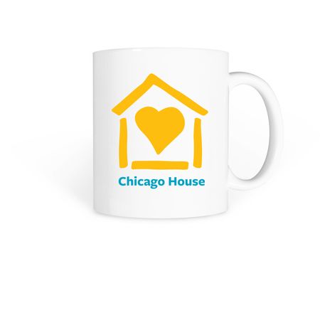 Chicago House and Social Service Agency, a White Coffee Mug