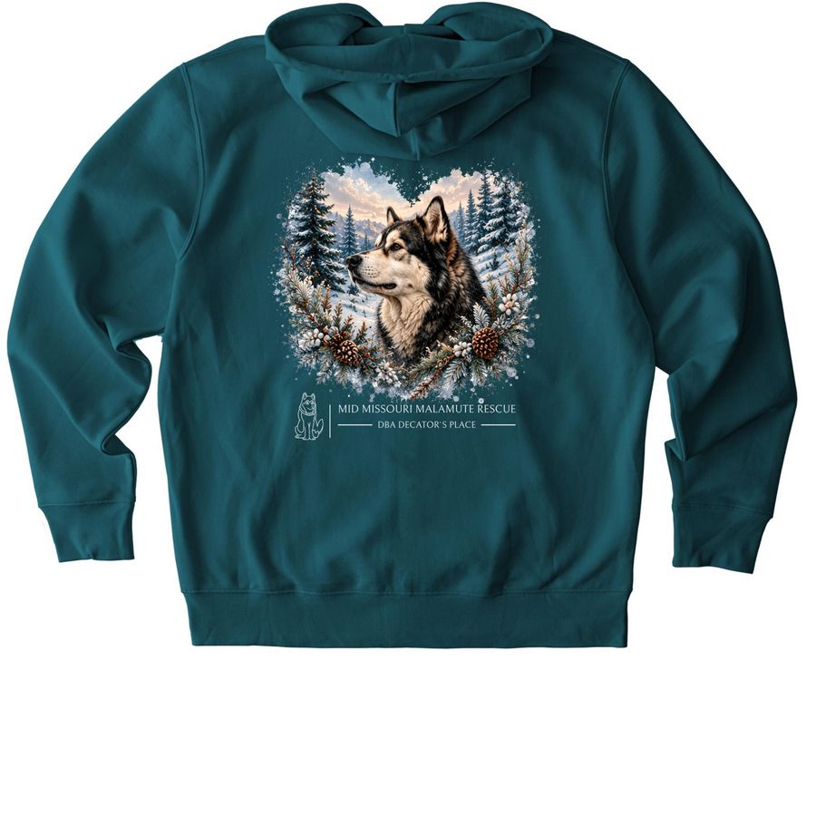 Cold?, a Stargazer Stanley/Stella Unisex Cultivator 2.0 Zip Up Pullover Hoodie (back-view)