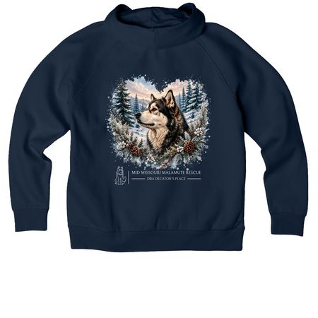 Cold?, a Rebel Blue Allmade Organic CVC Pullover Hoodie