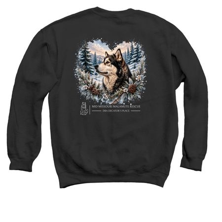 Cold?, a Black Crewneck Sweatshirt