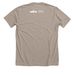 ALPINE 2026, a Heather Stone Premium Unisex Tee (back-view)