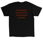 SHERE KHAN, a Black Classic Unisex Tee (back-view)