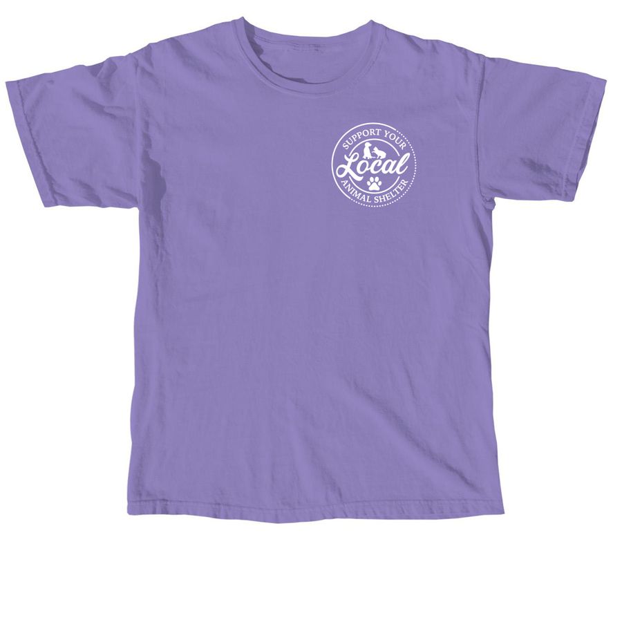 HHR Lifer Fundraiser, a Violet Comfort Colors Unisex Tee