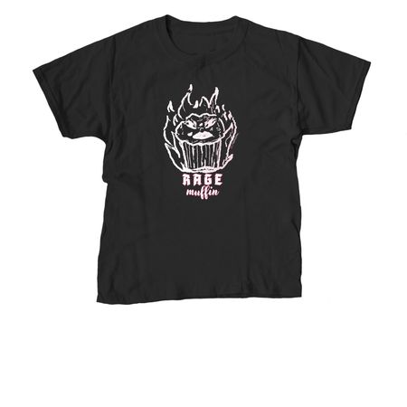 Rage Muffin DarkSide, a Black Youth Unisex Tee