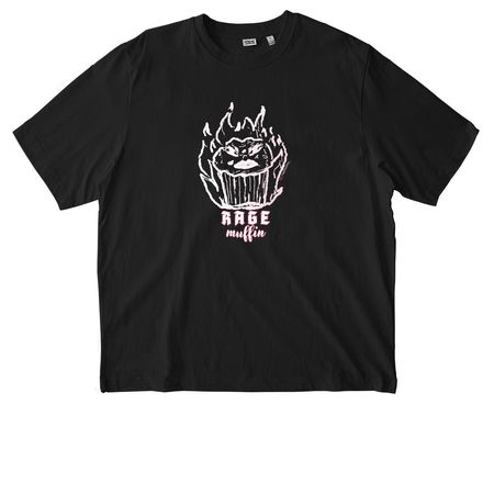 Rage Muffin DarkSide, a Black Stanley/Stella Unisex Freestyler Heavyweight Tee
