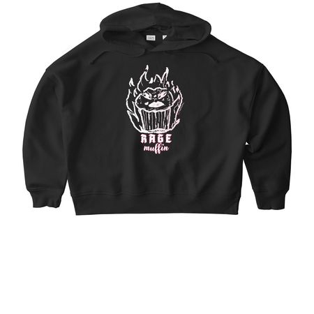 Rage Muffin DarkSide, a Black Stanley/Stella Women?s Stella Nora Pullover Hoodie