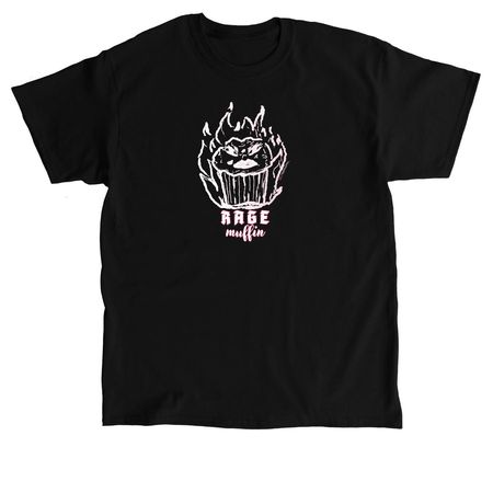 Rage Muffin DarkSide, a Black Classic Unisex Tee