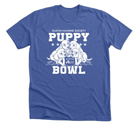 Puppy Bowl 2026 Shirt, a Solid True Royal Premium Unisex Tee