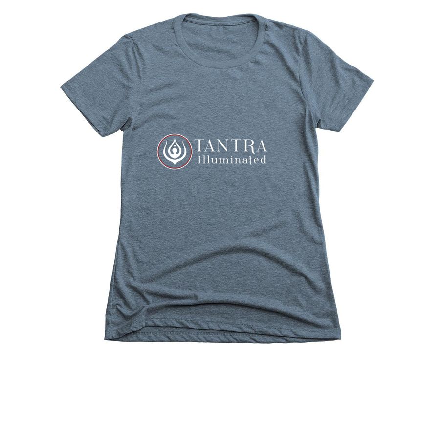 Tantra Illuminated, a Indigo Women's Slim Fit Tee