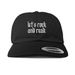 let's rock and read hat, a Black Printed Classic Baseball Cap