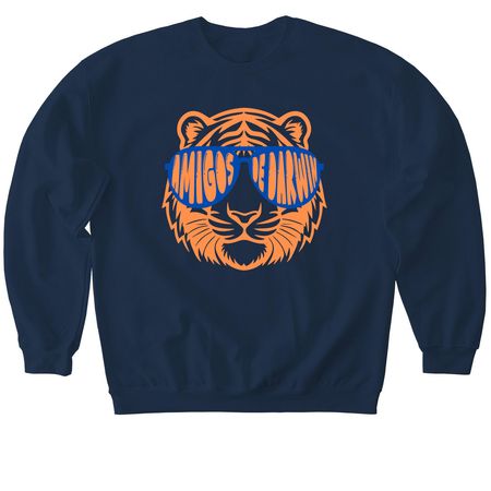 Cool Cats Shirt, a Navy Softstyle Crewneck Sweatshirt
