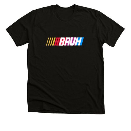 Vroom, a Solid Black Blend Premium Unisex Tee