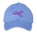 AS Ribbon Hats, a Periwinkle Printed Pigment Dye Baseball Cap