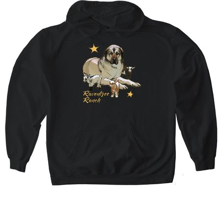 Judge and Goat Kids, a Black Gildan Softstyle Pullover Hoodie