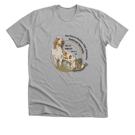 T-Shirts, a Athletic Heather Premium Unisex Tee