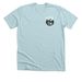 GTHO2, a Heather Ice Blue Premium Unisex Tee
