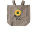 Sunflower & Stethoscope, a Pumice Recycled Cotton Tote Bag