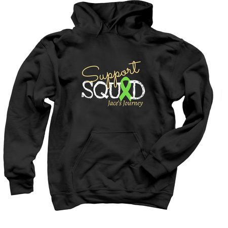 Jace?s Bone Marrow Transplant Journey, a Black Pullover Hoodie