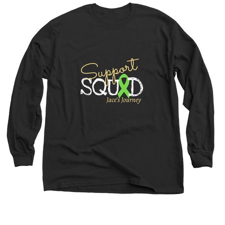 Jace?s Bone Marrow Transplant Journey, a Black Classic Long Sleeve Tee