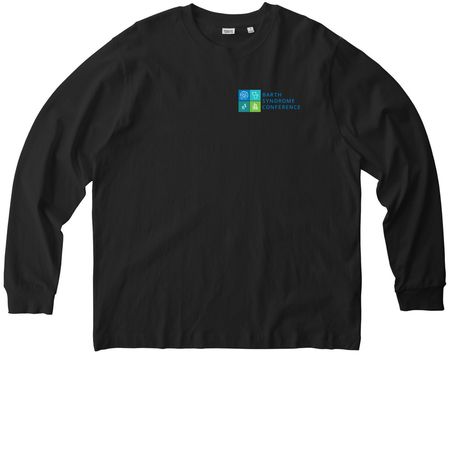 2026 Conference Logo, a Black Stanley/Stella Unisex Freestyler Heavyweight Long Sleeve Tee