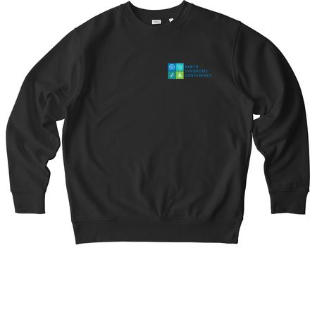 2026 Conference Logo, a Black Stanley/Stella Unisex Changer 2.0 Crewneck Sweatshirt