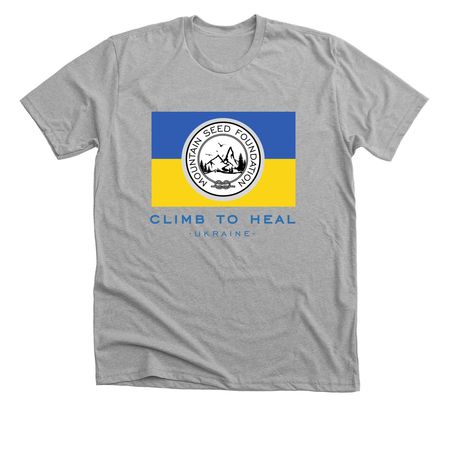 Show Your Support, a Athletic Heather Premium Unisex Tee