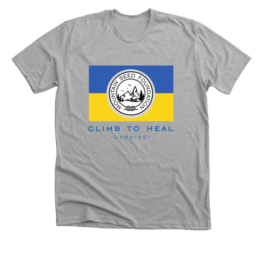 Show Your Support, a Athletic Heather Premium Unisex Tee
