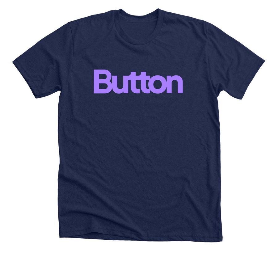 Button Events, a Solid Navy Blend Premium Unisex Tee