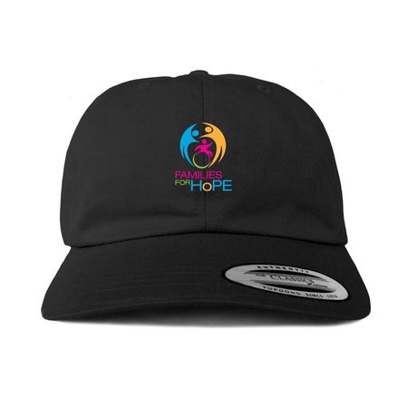 Families for HoPE:Holoprosencephaly Awareness, a Black Printed Classic Baseball Cap