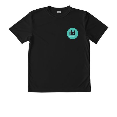 dc1 athletic apparel, a Black Youth Performance Tee