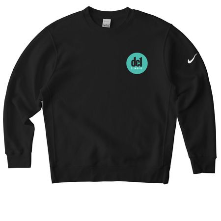 dc1 athletic apparel, a Black Nike Club Fleece Crewneck Sweatshirt