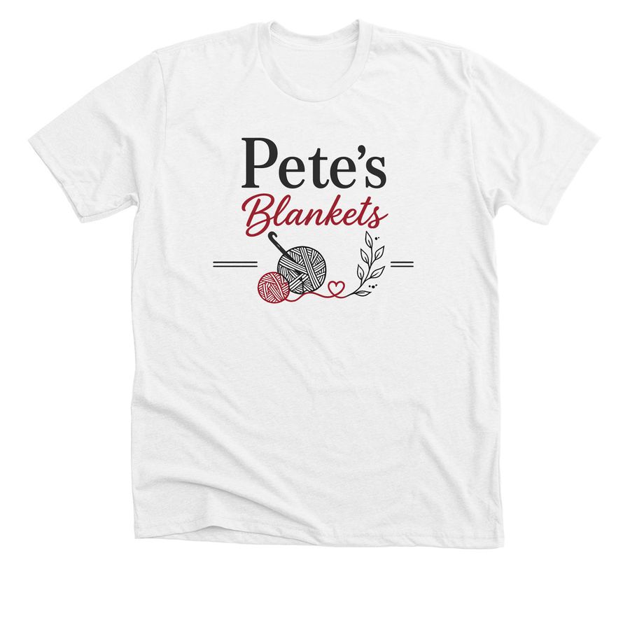 The Volunteer., a Solid White Blend Premium Unisex Tee