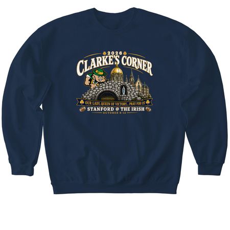 2026 Official Shirt-Navy, a Navy Softstyle Crewneck Sweatshirt