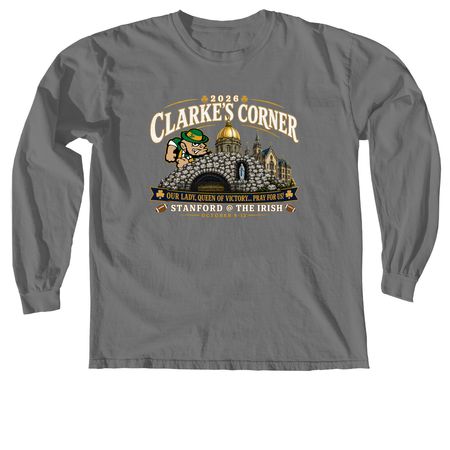 2026 Official Shirt-Navy, a Grey Comfort Colors Long Sleeve Tee