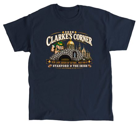 2026 Official Shirt-Navy, a Navy Classic Unisex Tee