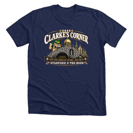 2026 Official Shirt-Navy, a Solid Navy Blend Premium Unisex Tee