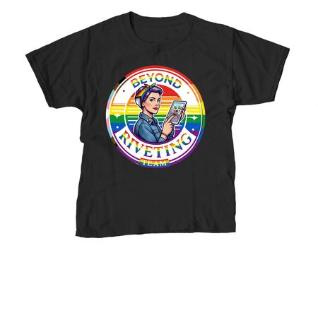 Show your PRIDE, a Black Youth Unisex Tee