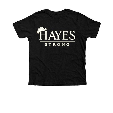 Dark colored adult/youth with ivory writing.&nbsp;, a Black Heather Premium Youth Tee